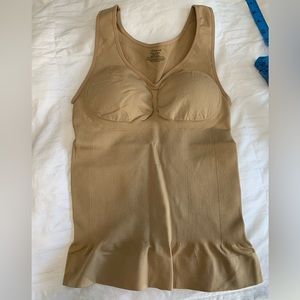 Never worn cami-shaper with removable pads